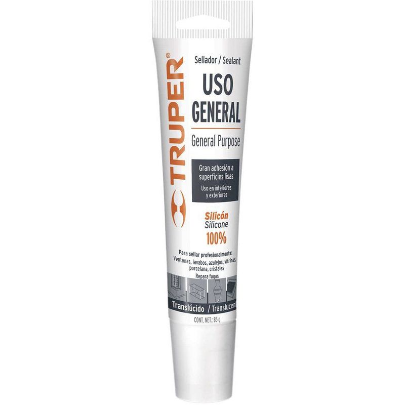 TRUPER - Sellador-100-de-silicona-85g-truper