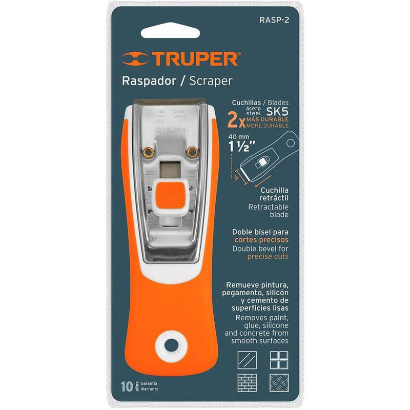 TRUPER - Raspador con navaja 1 1/2" truper