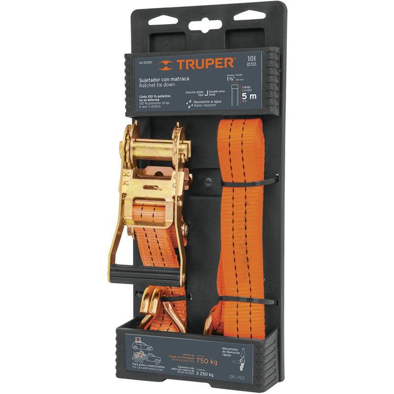 TRUPER - Eslinga con ratchet 2250kg truper