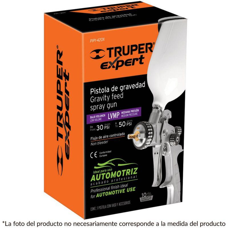 TRUPER - Serie 400 2mm (bajo volumen/media presion lvmp) truper