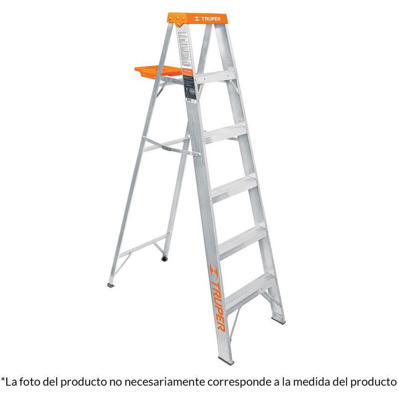 TRUPER - Escalera tipo tijera 122m con bandeja truper