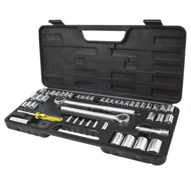 TRUPER - Juego de 22 piezas, metricas 1/4" pretul