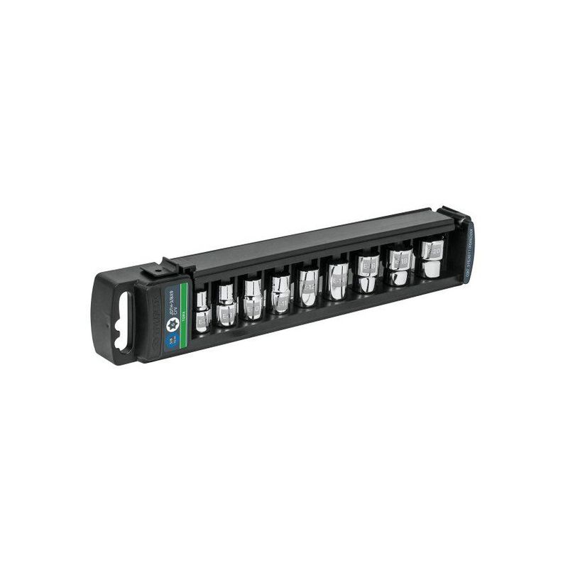 TRUPER - Juego de 9 copas torx 3/8 truper