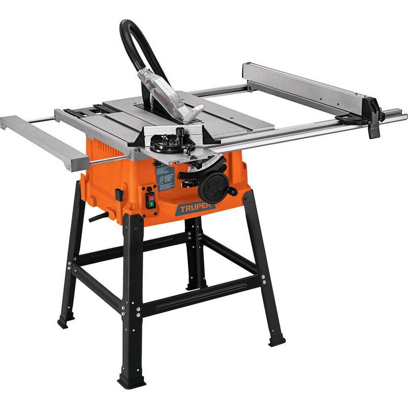 TRUPER - Sierra de mesa 10' con base, 2.4 hp"