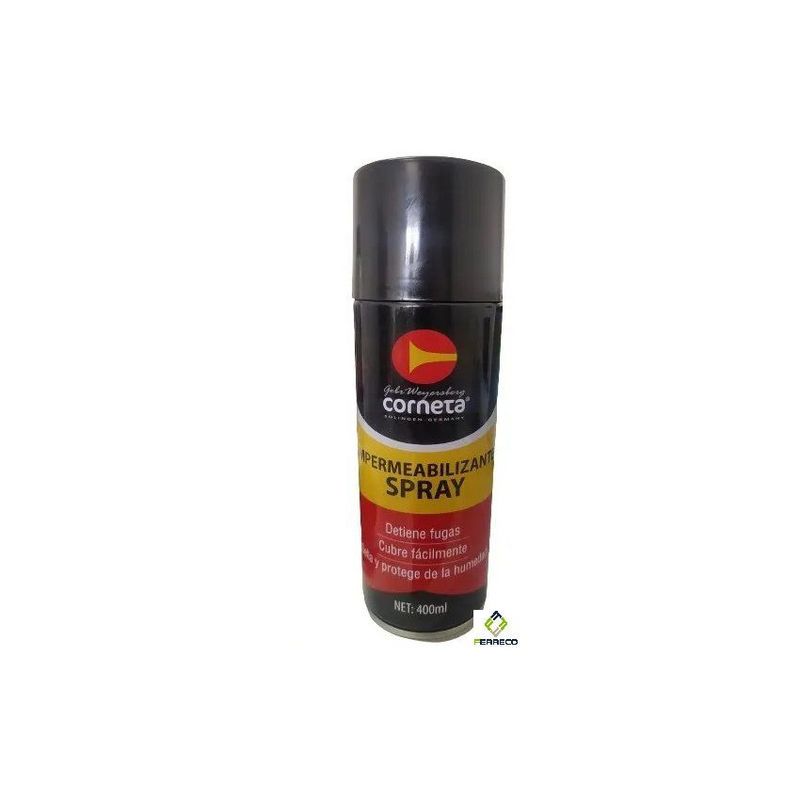 CORNETA - Impermeabilizante negro mate tapa goteras fugas - corneta