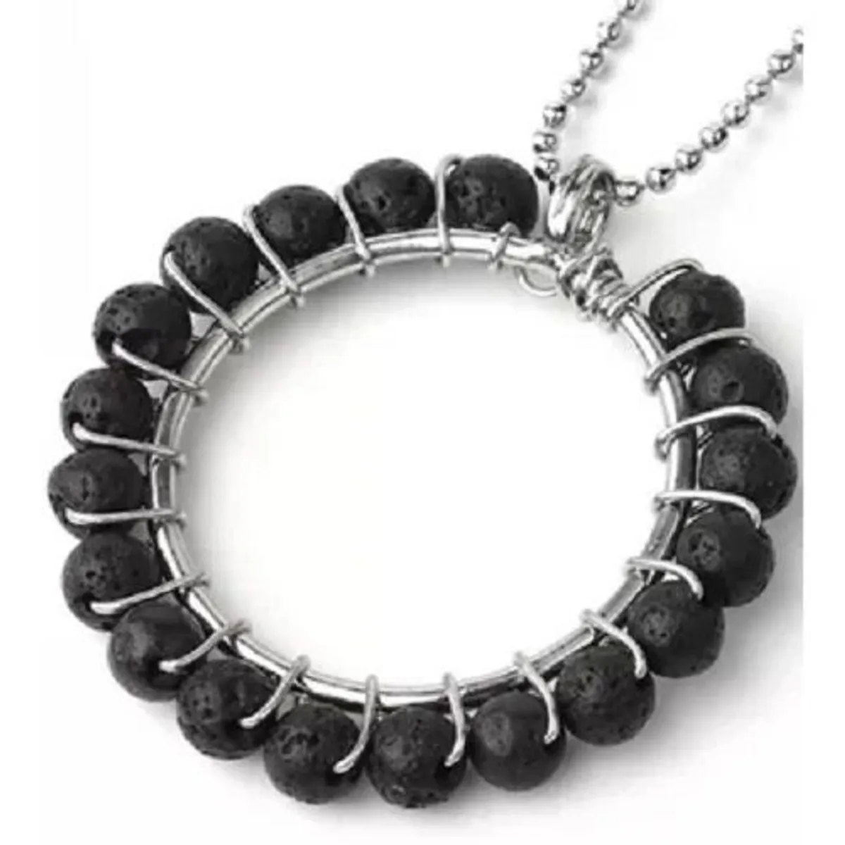 UBMD - Collar Mujer Circular Onix G565._.