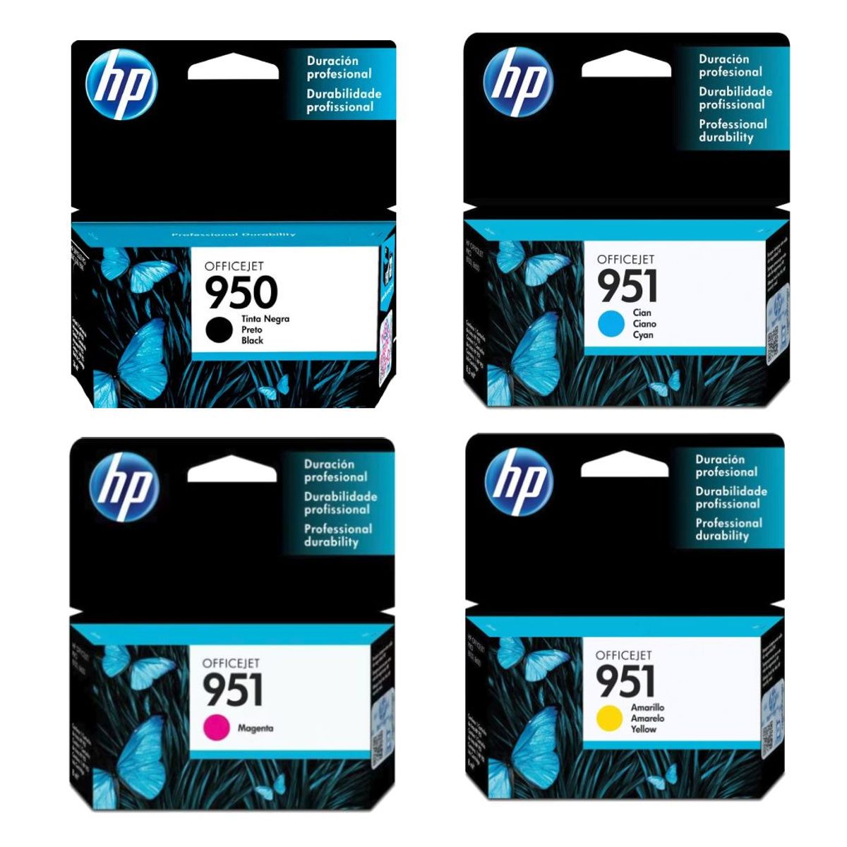 HP - Combo Cartucho de Tinta HP 950 Negra y 951 Colores Original