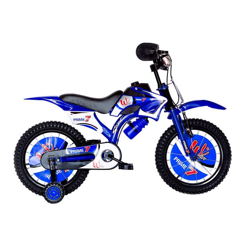 GENERICO - Bicicleta para niños rin 16 bicimoto 4 a 6 años wuilpy Azul