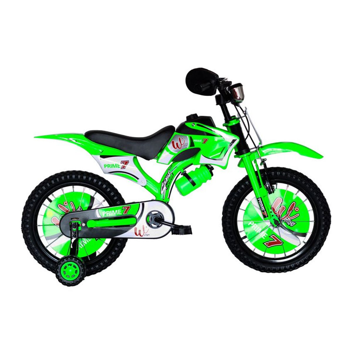 WUILPY BIKE - Bicicleta para niños rin 16 Wuilpy Bicimoto Verde