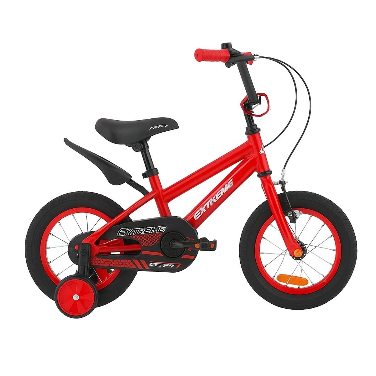 GW - Bicicleta para niños rin 12 gw extreme 2 a 4 años Rojo