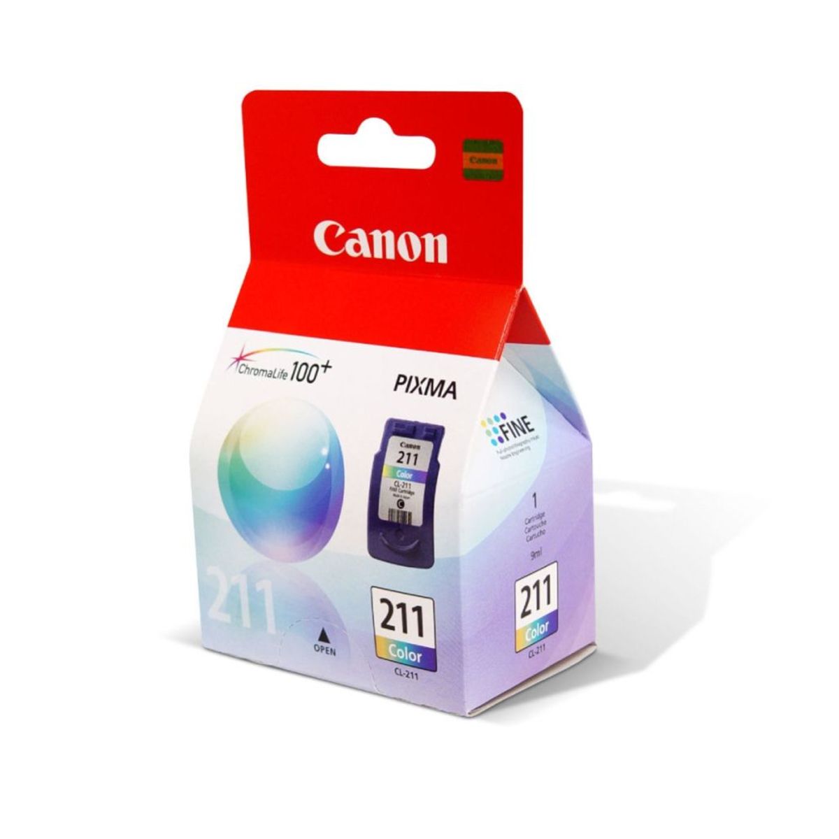 CANNON - Cartucho De Tinta Canon 211 Color Estandar (Cl211)