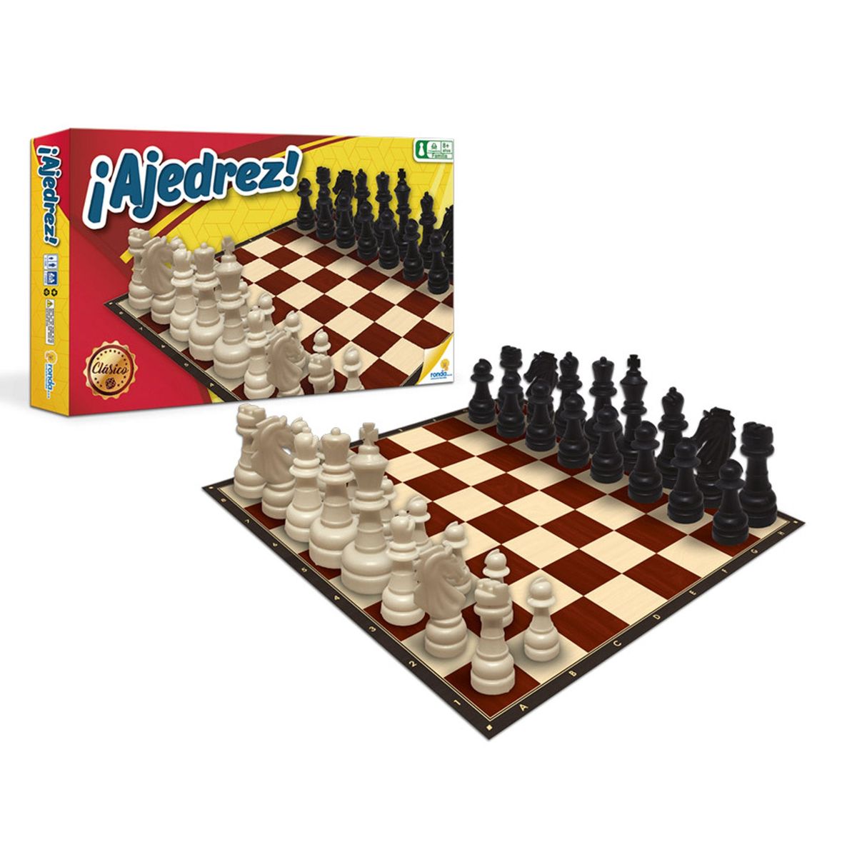 RONDA - Juego De Mesa Ronda Ajedrez Clásico X 33 Pza