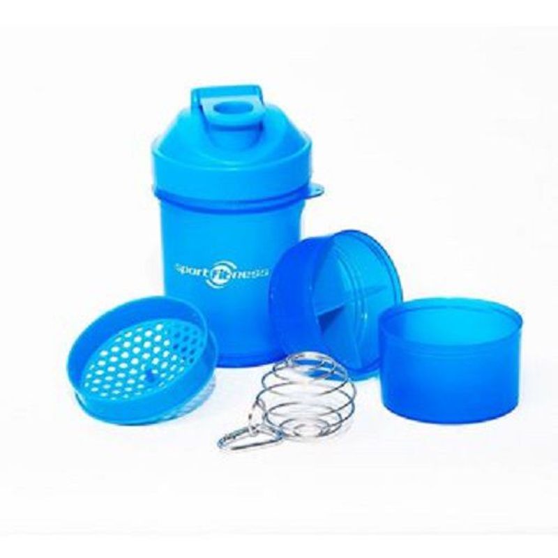 SPORT FITNESS - Mezclador Proteina Shaker Termo - Azul