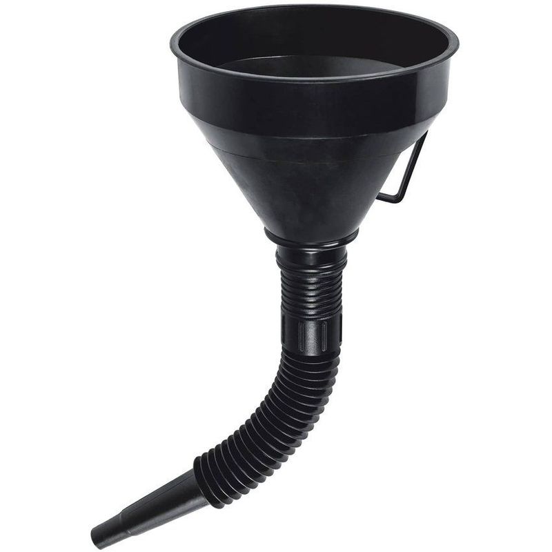 TRUPER - Embudo plastico 500ml cuello flexible truper