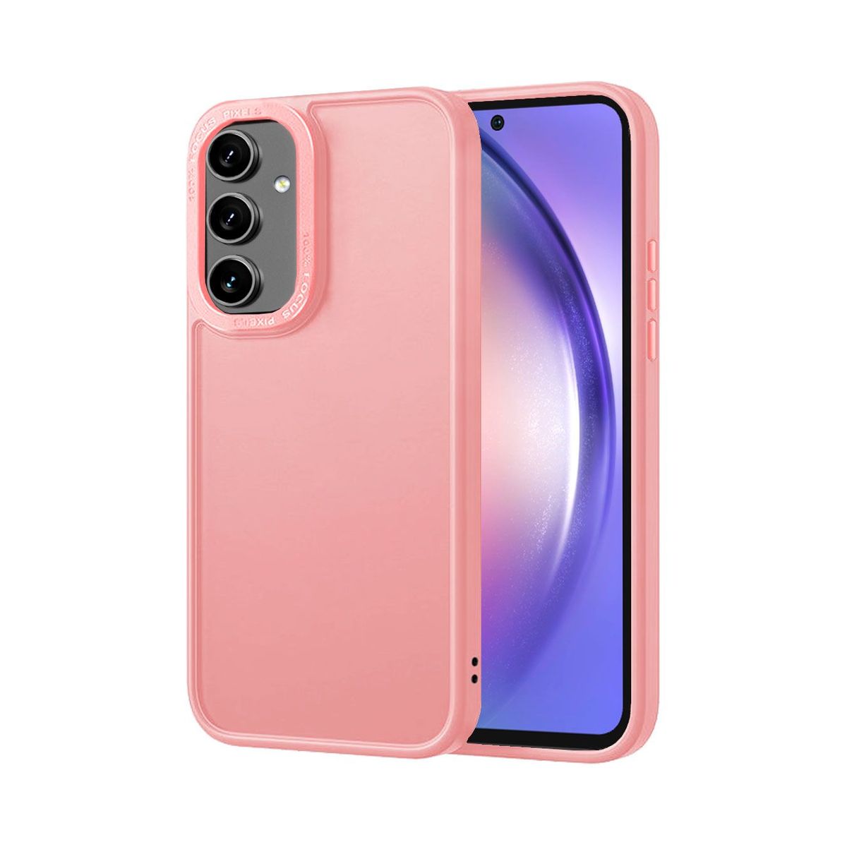 GENERICO - Estuche Focus Protección Completa Compatible con Samsung A34 5G Rosado