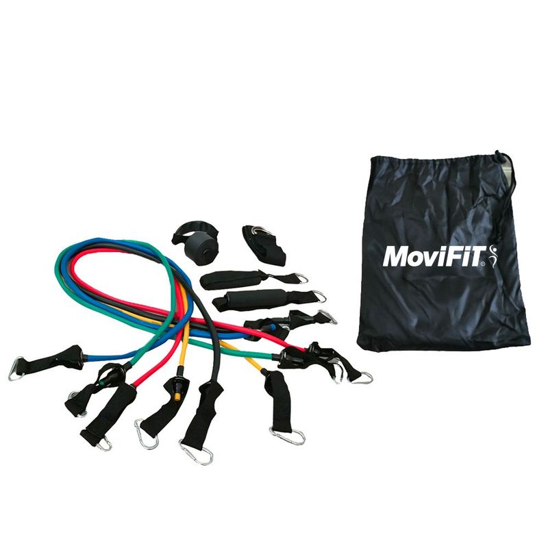 MOVIFIT - Set x5 bandas tubulares elásticas movifit