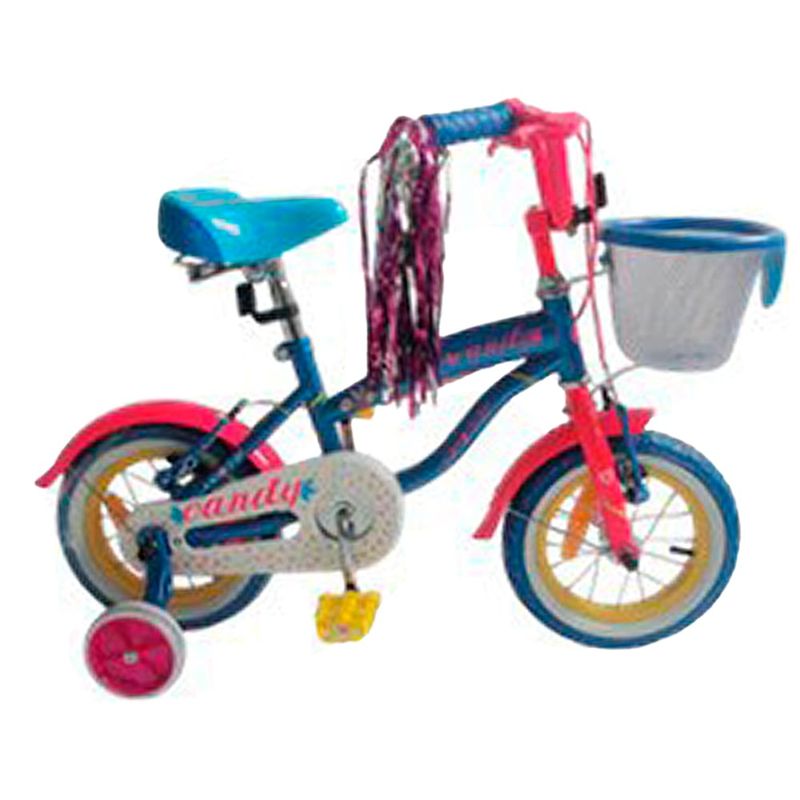 GW - Bicicleta infantil rin 12 gw candy de 2 a 5 años Azul Polar