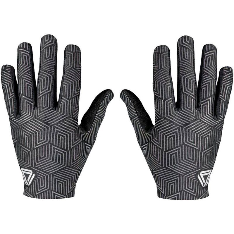GW - Guantes de ciclismo reflectivos tactiles gw negros