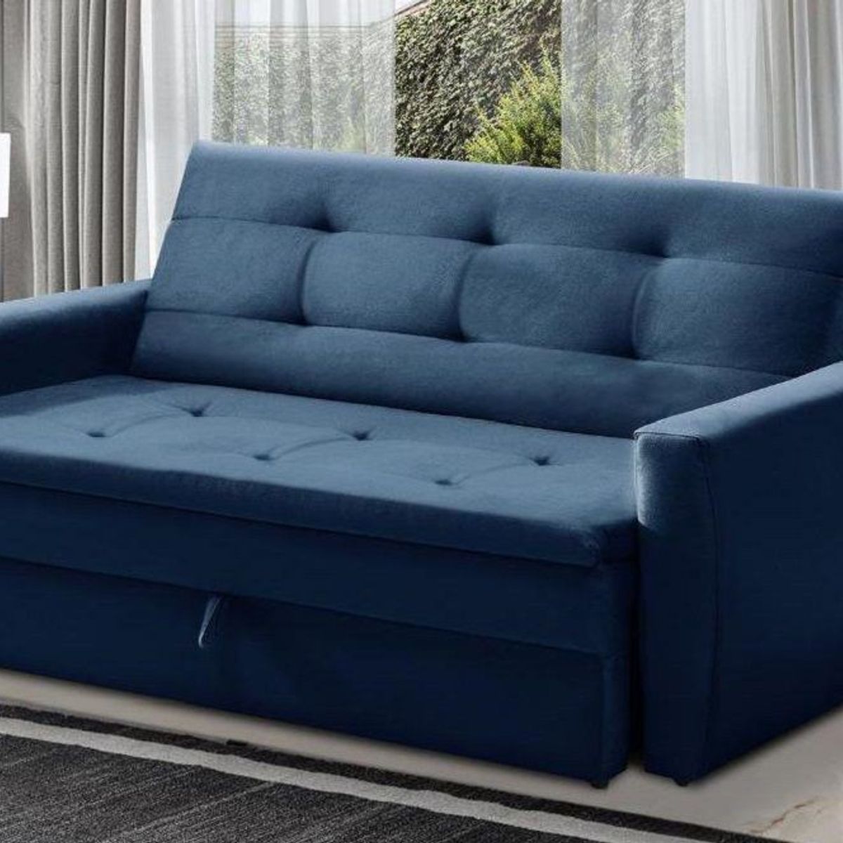 PLUMA HOME - LANZAMIENTO  Sofacama Petroleum  Multifuncional "2puestos