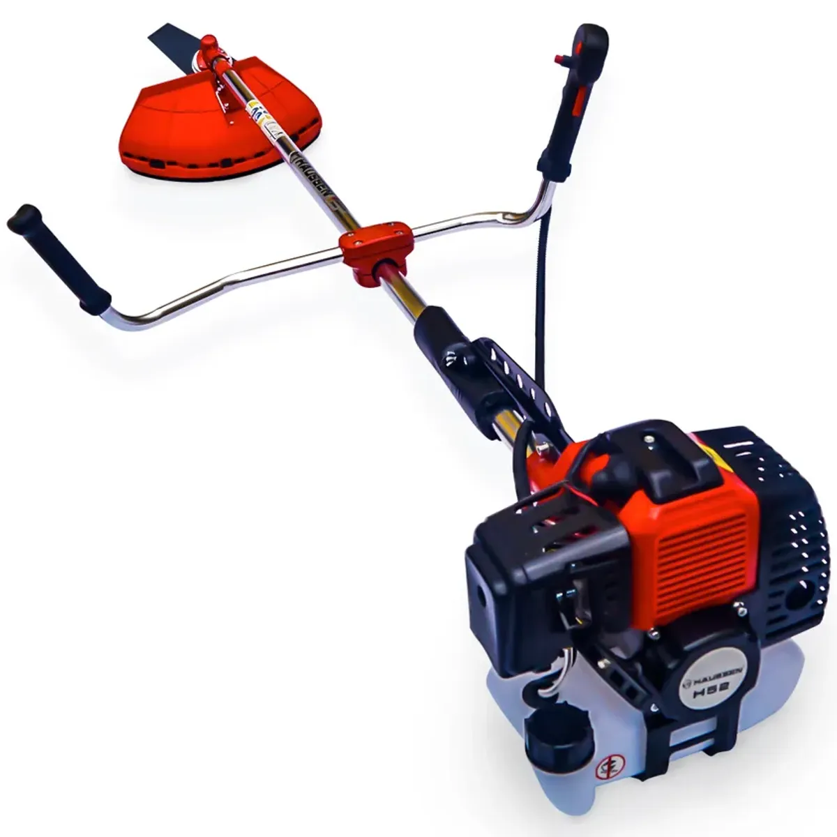 HAUSSEN - Guadaña de gasolina de 52cc 3hp de 2 tiempos marca HAUSSEN H52