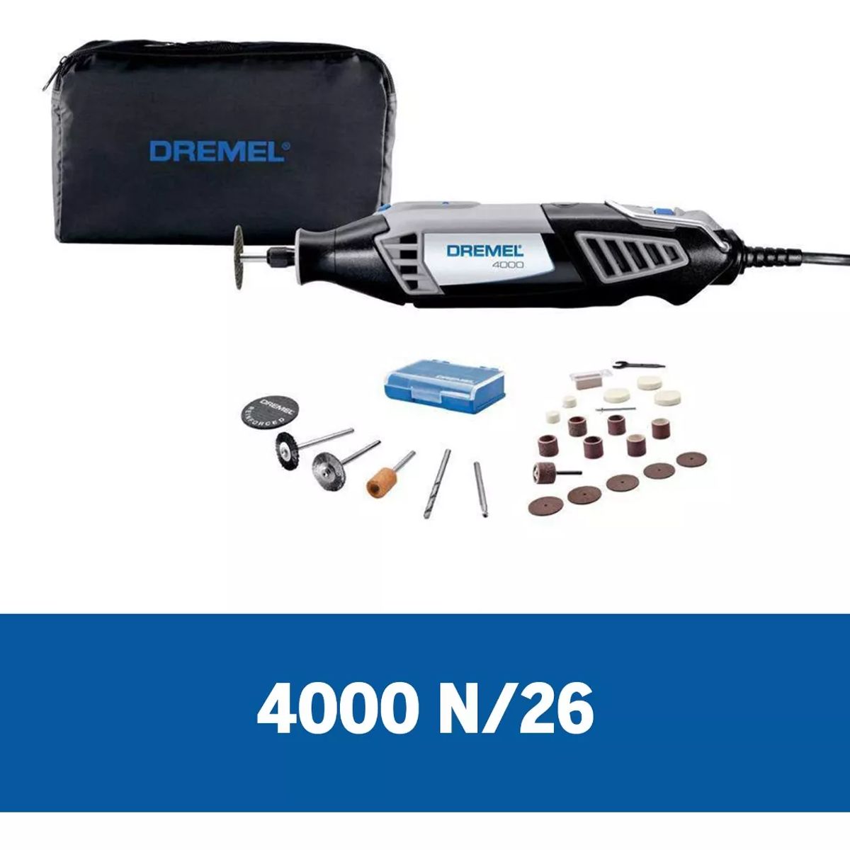 DREMEL - Mototool Dremel 4000ns 175w + 26 Accesorios