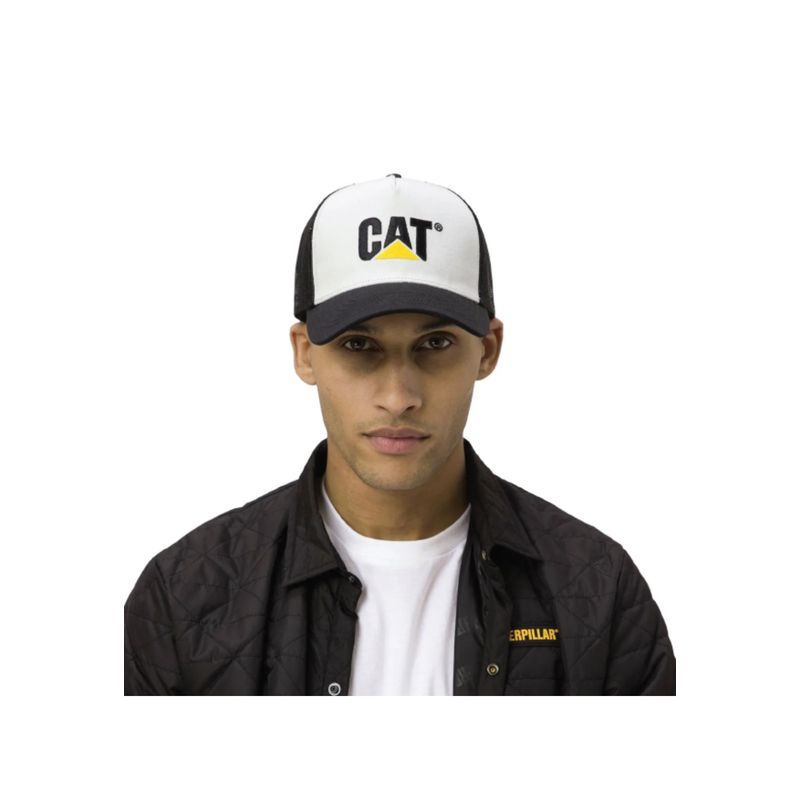 CAT - GORRA CAT BLANCA HOMBRE FDN CONTRAST CAT 4090003-PNI CAT