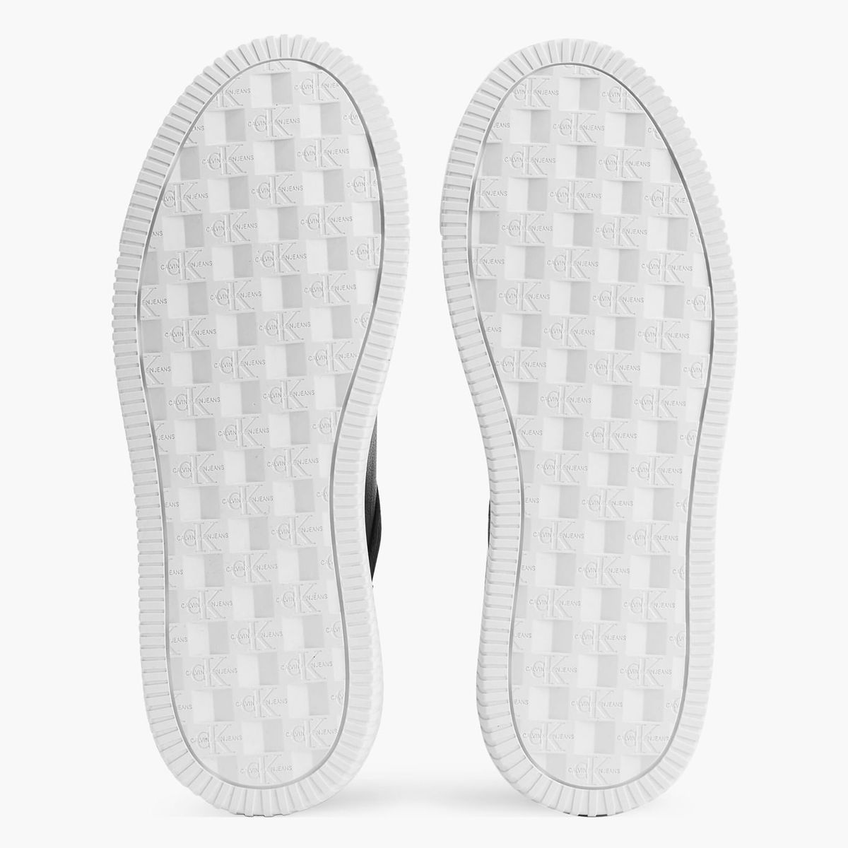 CALVIN KLEIN - Tenis De Cuero Hombre Negro Calvin Klein