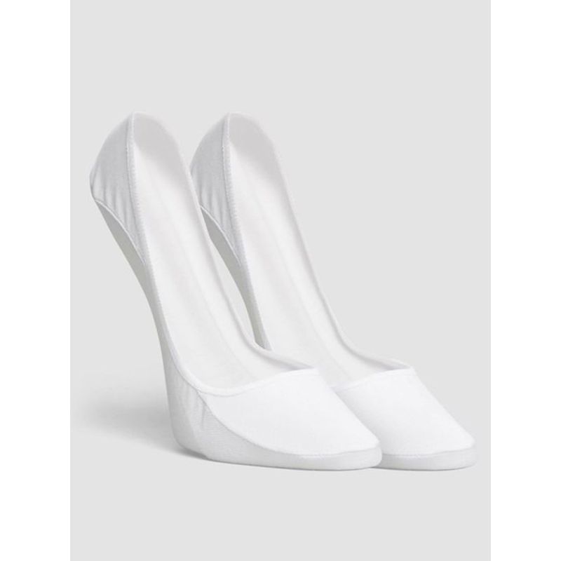 CALVIN KLEIN - Medias 2Piezas Mujer Blanco Calvin Klein