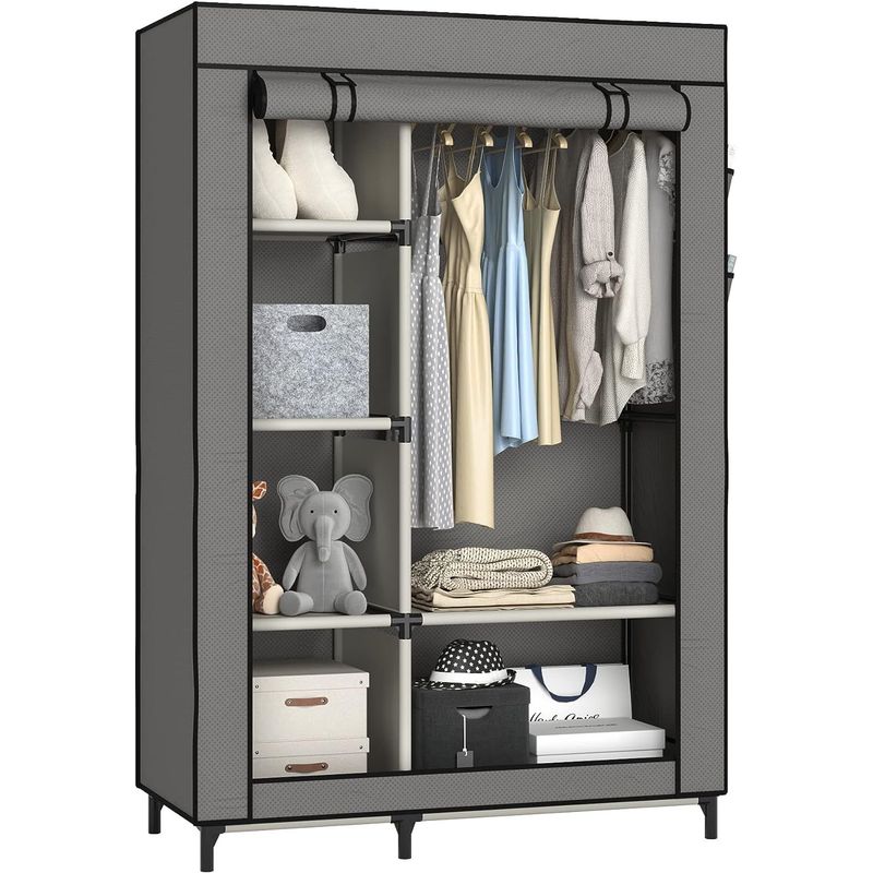 ONE PIXEL - Closet Armario Doble Desarmable Portatil Con Forro