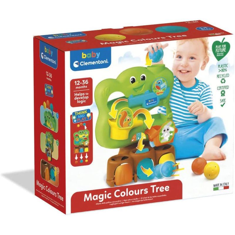 CLEMENTONI - Juego Interactivo Árbol Aprendiendo Los Colores Laberintos