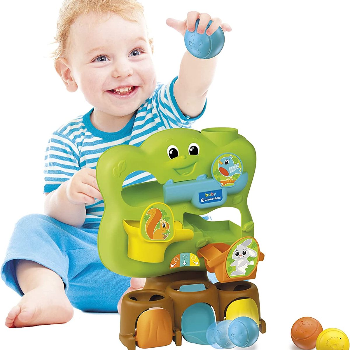 CLEMENTONI - Juego Interactivo Árbol Aprendiendo Los Colores Laberintos