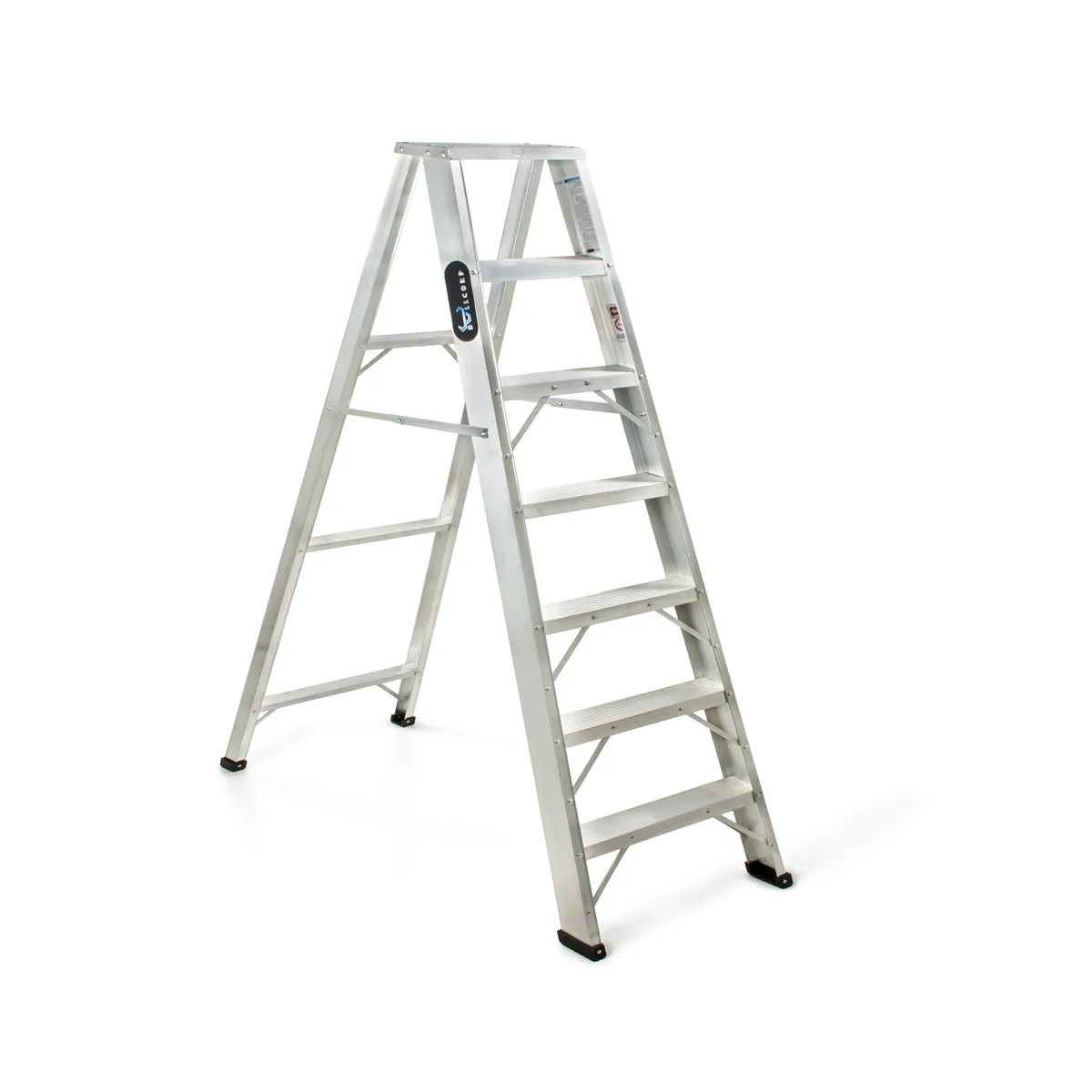 BULLDOG - ESCALERA TIJERA DE ALUMINIO 7 PASOS TIPO 1i BULLCORP DE COLOMBIA.