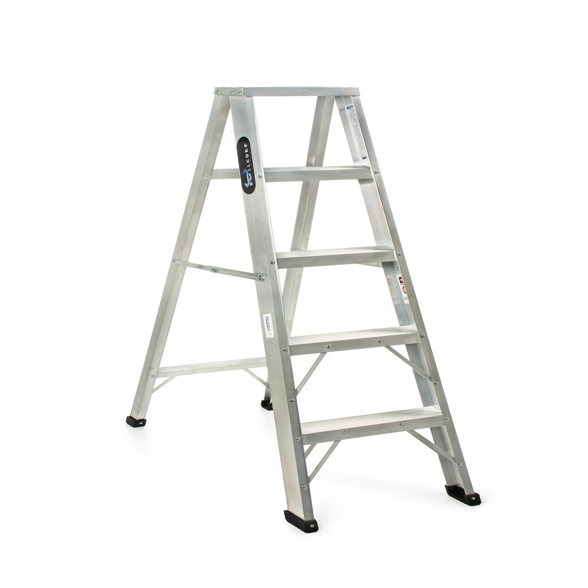 BULLDOG - ESCALERA TIJERA DE ALUMINIO 5 PASOS TIPO 1i BULLCORP DE COLOMBIA.