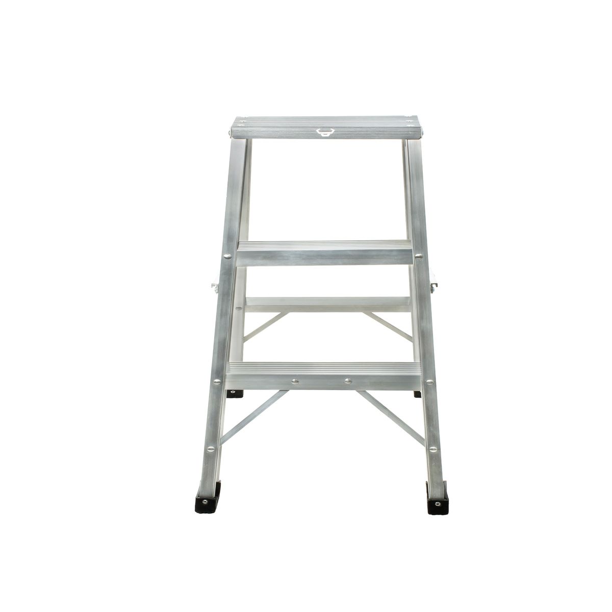 BULLDOG - ESCALERA TIJERA DE ALUMINIO 3 PASOS TIPO 1i BULLCORP DE COLOMBIA.