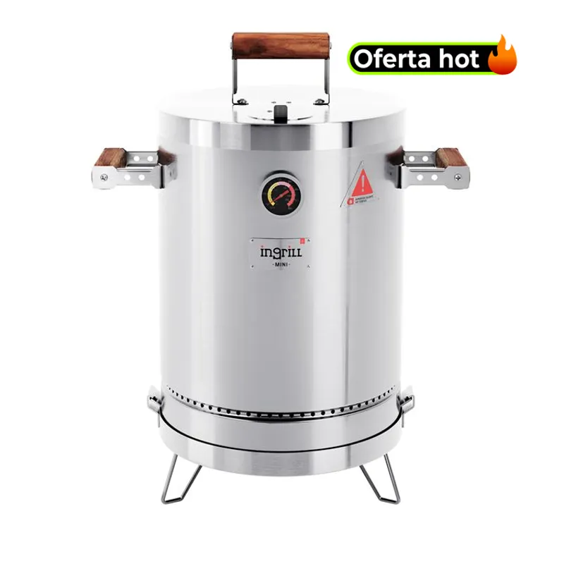 IN GRILL - Barril Asador y Ahumador mini basik 6 a 8 Libras.