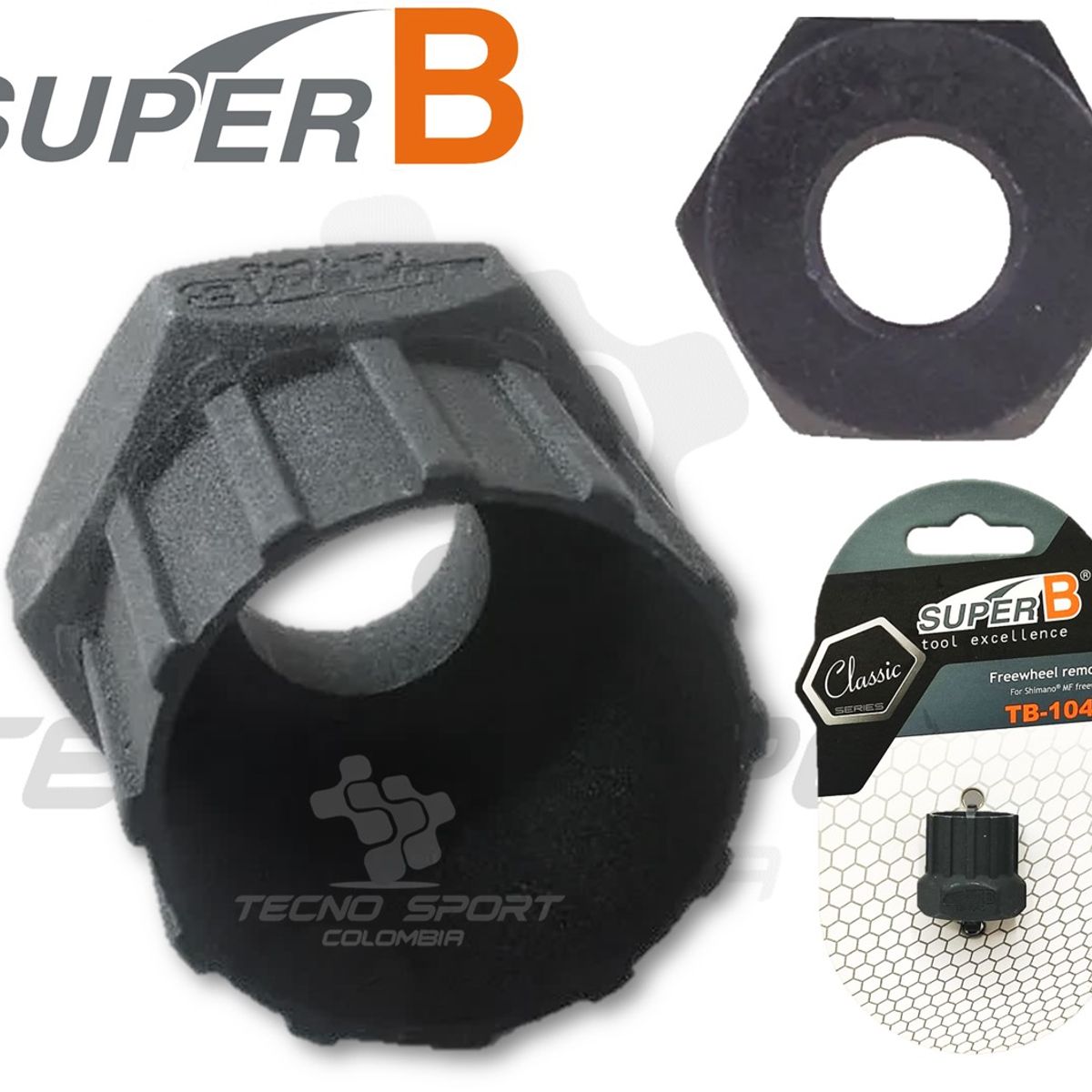 SUPER B - Herramienta Extractor Pacha Bicicleta Rotor Freno D Super B