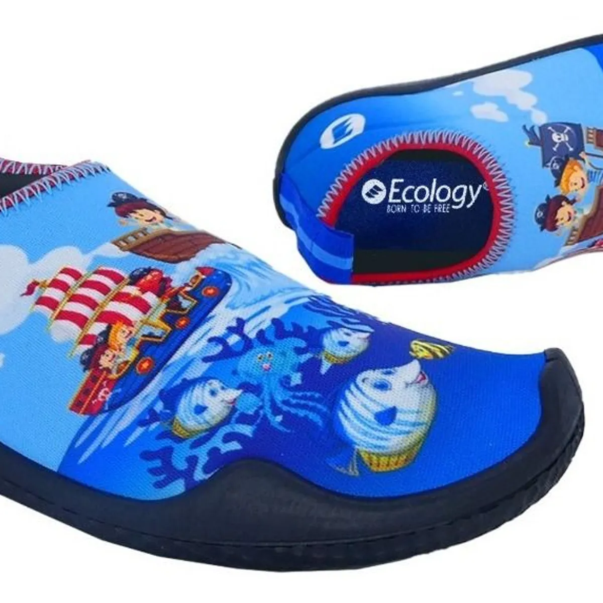 ECOLOGY - Zapatos Acuáticos Niño Chanclas Playa Piscina Rio Agua