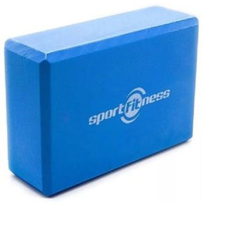 SPORT FITNESS - Cubo Para Yoga Bloque Gym Espuma Ladrillo