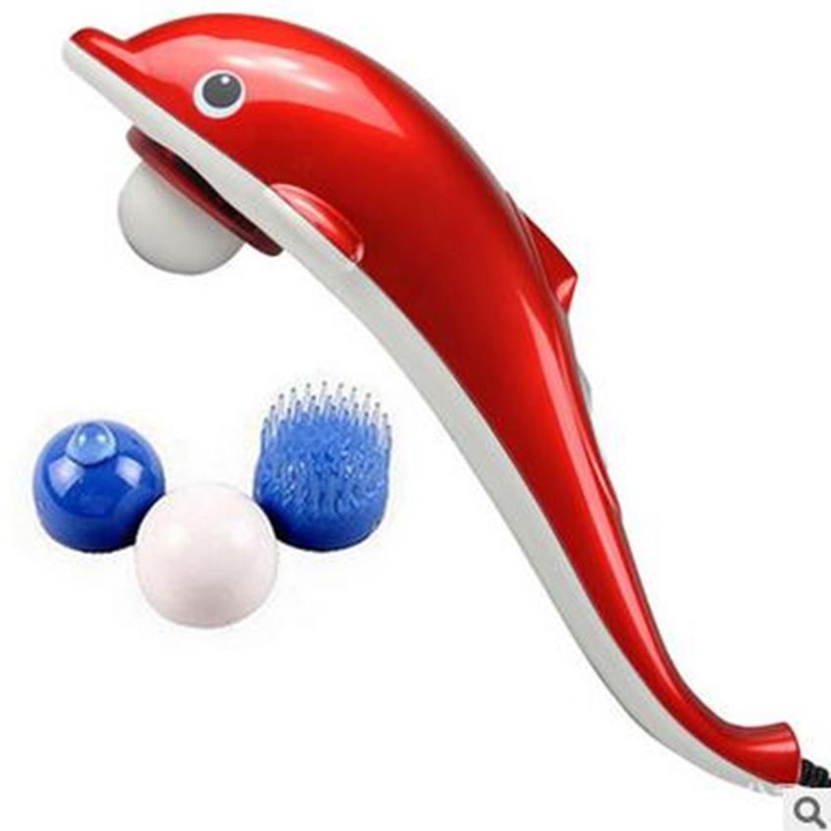 GENERICO - Masajeador Electrico Corporal Tipo Delfin 3 Copas
