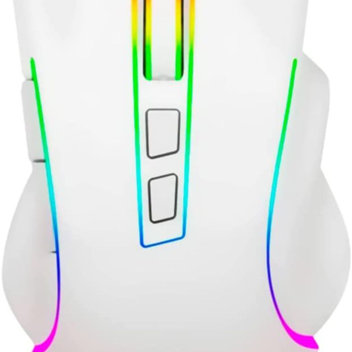 REDRAGON - Mouse Gamer Redragon M607w Griffin Blanco