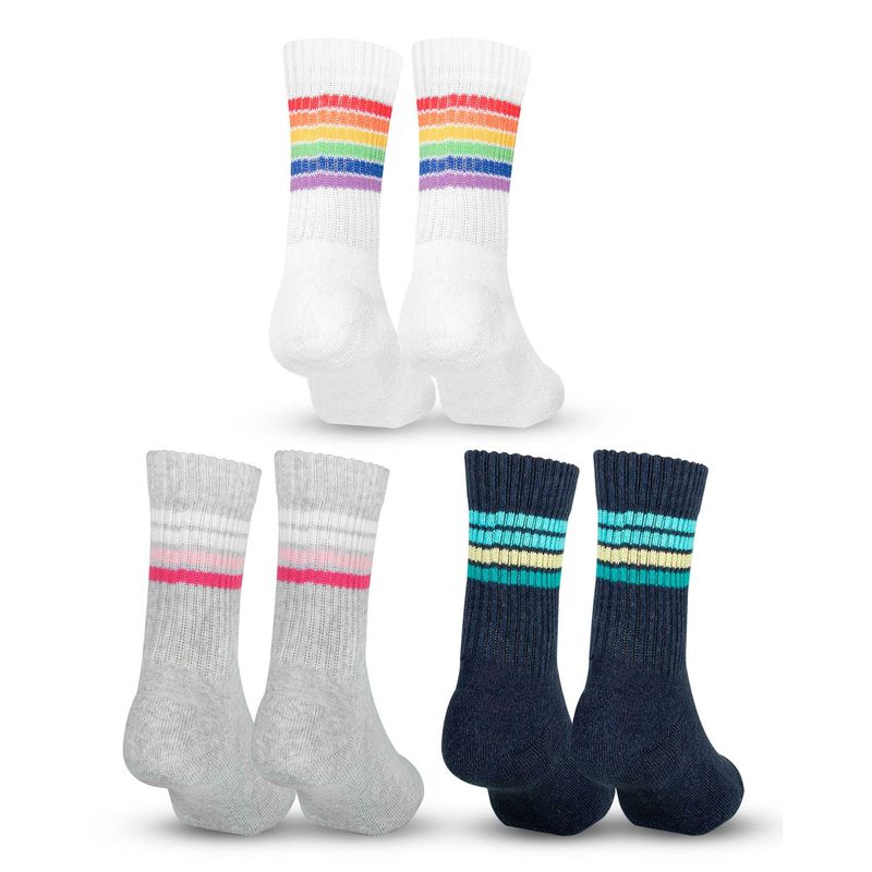 MR HAPPY - Media Calcetin Semi Acolchada Mrhappy Unisex Pack x 3 Pares