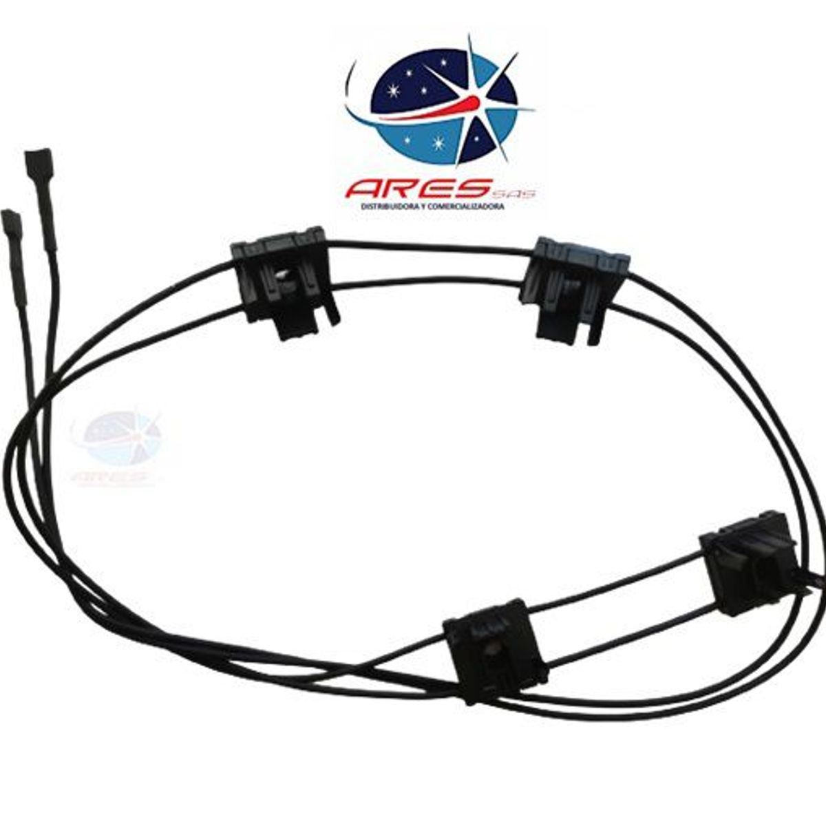 ARES - Catenaria Haceb De 4 Llaves Para Estufa A Gas