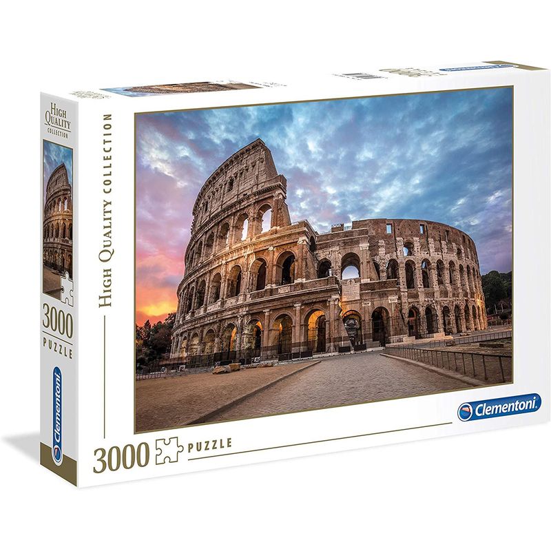 CLEMENTONI - Rompecabezas 3000 Piezas Adultos Coliseo Romano Clementoni