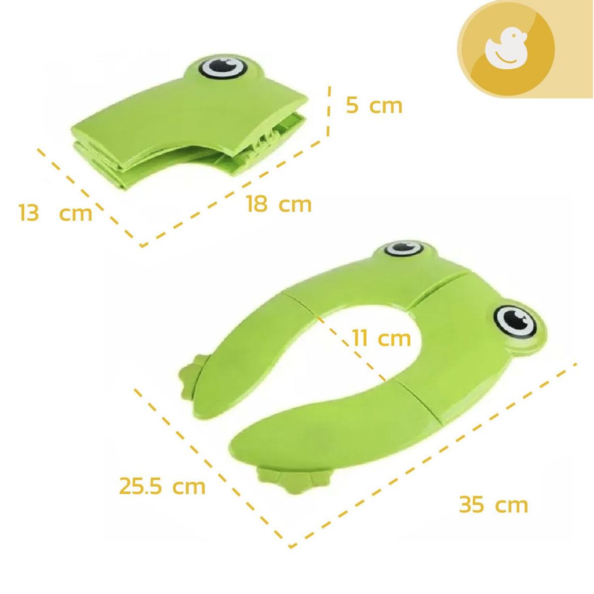 ENFANT'ASY - Reductor Protector Portátil Plegable Viajero Inodoro Baño-