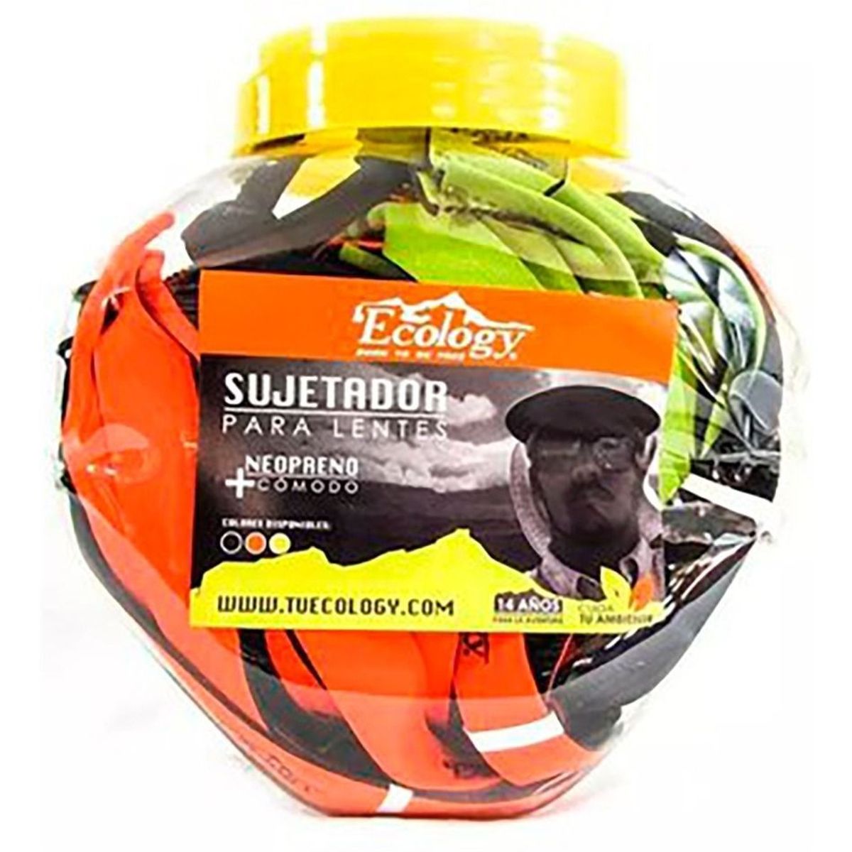 ECOLOGY - Sujetador Para Gafas Ecology Strap Lentes Anteojos X48.