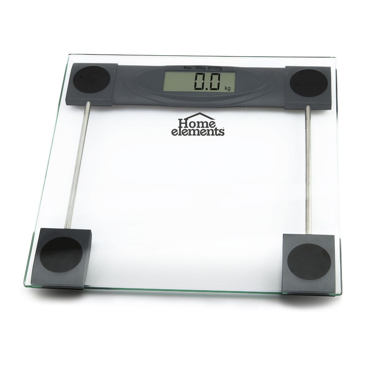 HOME ELEMENTS - Bascula De Baño Digital Rectangular Home Elements