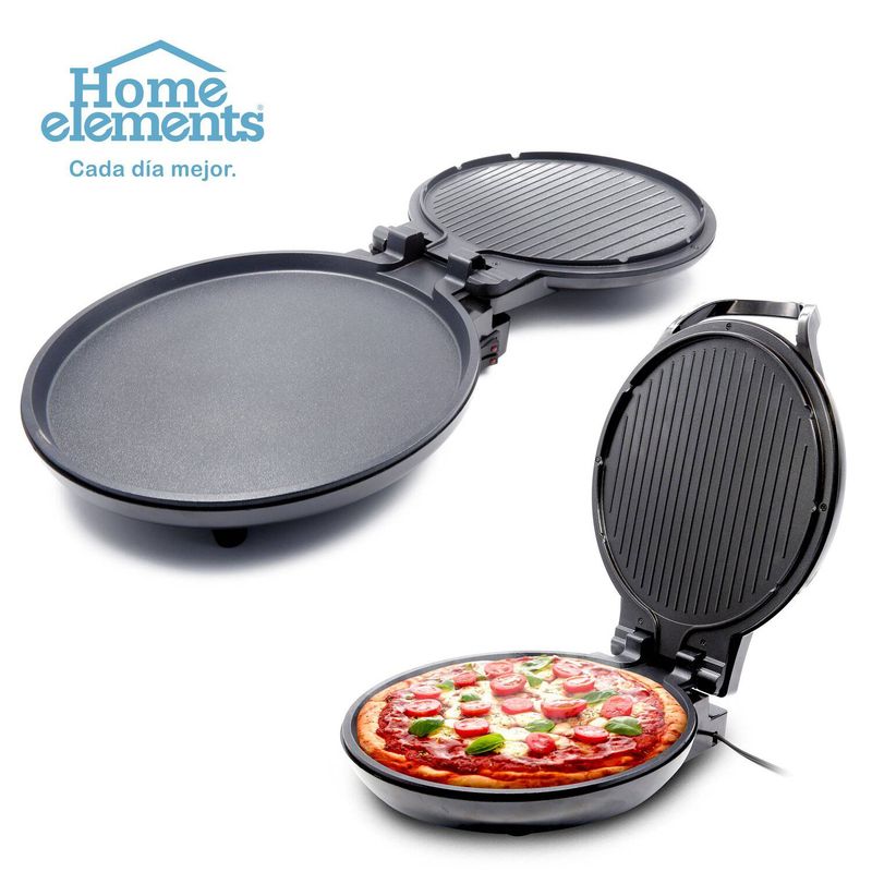 HOME ELEMENTS - Pizza Maker  Grill Home Elements