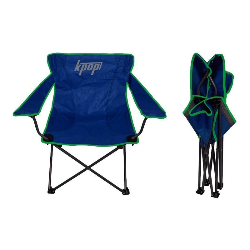 KPOP - Silla Plegable Camping Playa Kpop Pequeña Portátil