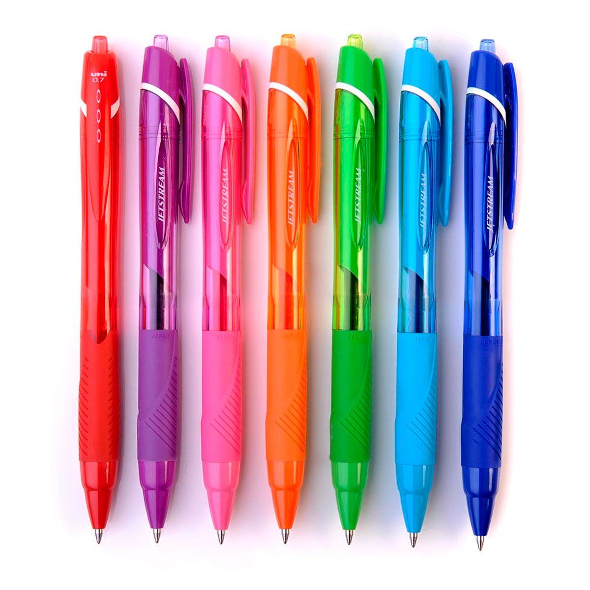 MITSUBISHI - Bolígrafo Uniball Roller Trazo 0.7 Color Rosado