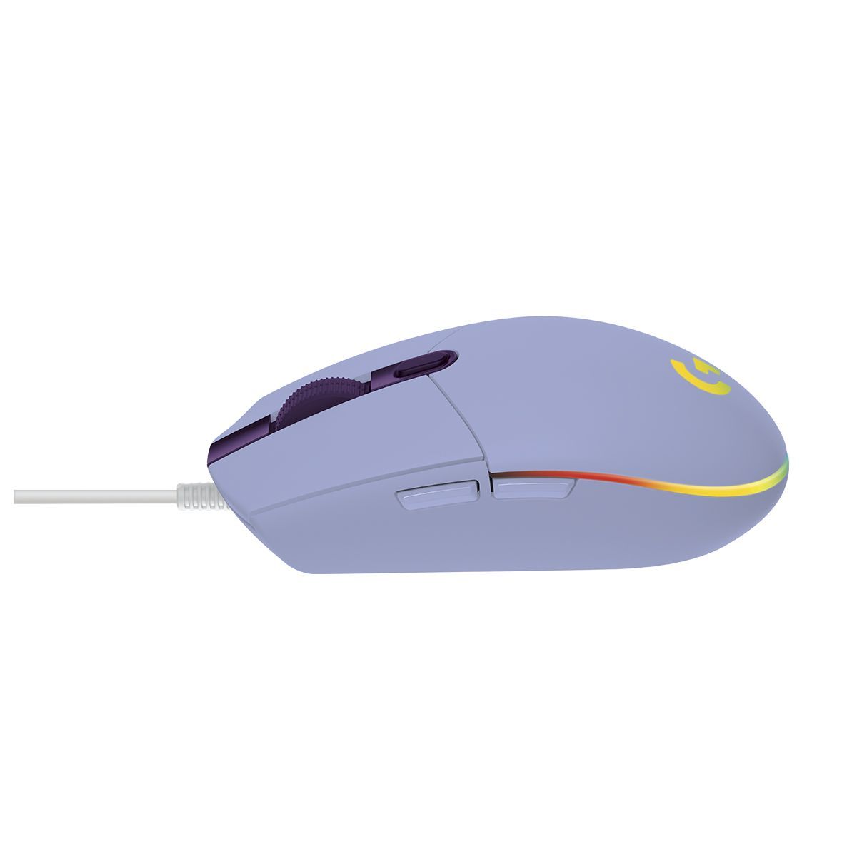 LOGITECH - Mouse Logitech G203 Lila RGB.